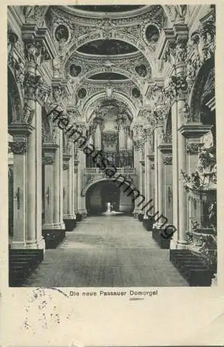 Passau - Dom - Orgel - Verlag Georg Adolph Passau gel. 1957