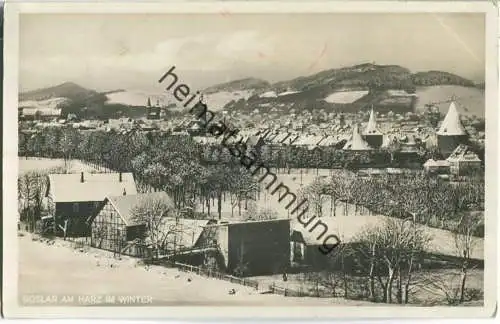 Goslar - Winter - Verlag R. Lederbogen Halberstadt