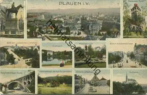 Plauen - Verlag Löffler & Co Greiz - gel. 1916