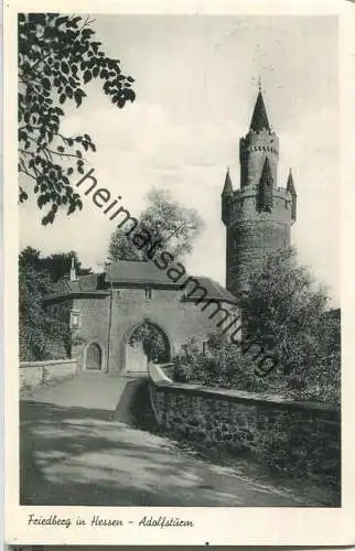 Friedberg in Hessen - Adolfsturm - Verlag Schöning & Co. Lübeck