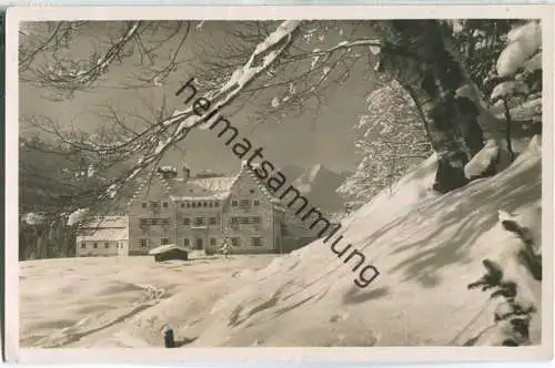 Schloß Kranzbach - Foto-Ansichtskarte - Verlag Fritz Müller München