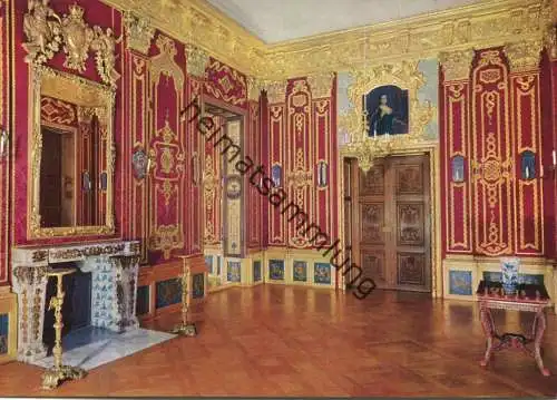 Berlin Schloss Charlottenburg - Rotes Tressenzimmer - AK Grossformat - Deutscher Kunstverlag München