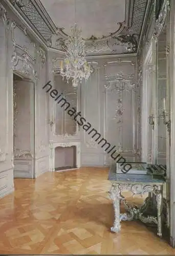 Berlin Schloss Charlottenburg - Silbernes Zimmer im neuen Flügel - AK Grossformat - Deutscher Kunstverlag München