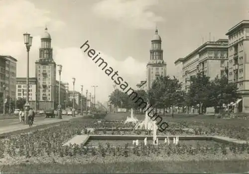 Berlin - Frankfurter Allee - Foto-AK Grossformat - Verlag H. Sander Berlin