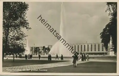 Düsseldorf - Hauptfestplatz - Schaffendes Volk - Reichsausstellung Schlageterstadt 1937 - Foto-AK - Verlag J. Kalinowski