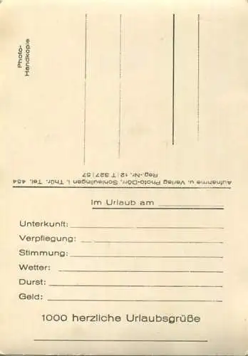 Stützerbach - Foto-AK Grossformat - Verlag Photo-Dörr Schleusingen