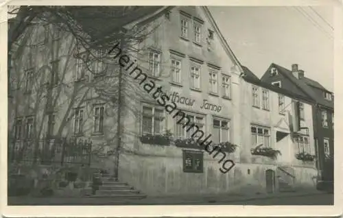 Stützerbach - Gasthaus Tanne - Foto-AK - Verlag Photo-Dörr Schleusingen