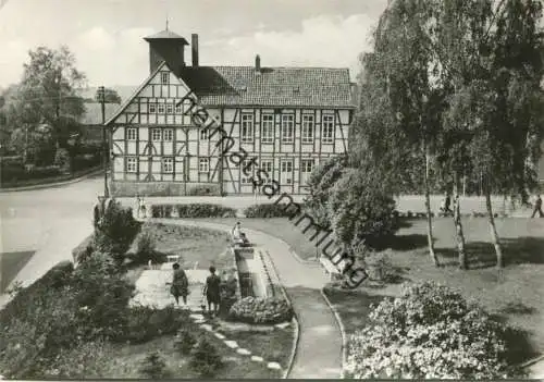 Worbis (Echsfeld) Heimatmuseum - Foto-AK Grossformat - Verlag VEB Bild und Heimat Reichenbach