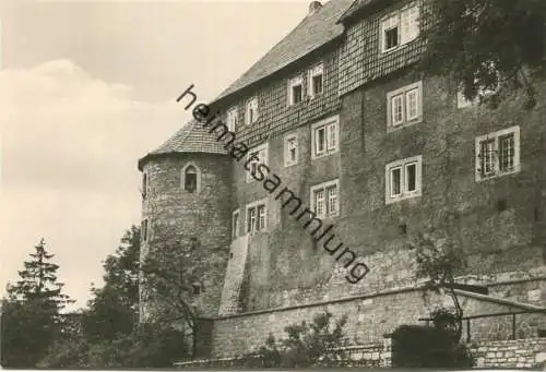 Worbis - Schloss Bodenstein - Foto-AK Grossformat - Verlag Konsum Fotocolor Magdeburg