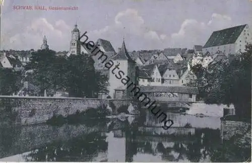 Schwäbisch Hall - Verlag Aug. Seyboth Hall gel. 1918