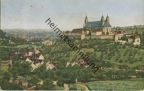 Schwäbisch Hall - Schloss Comburg - Verlag F. Luib Strassburg gel. 1918