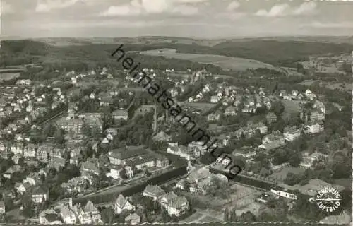 Bad Salzuflen - Luftaufnahme - Foto-AK 50er Jahre - Verlag Schöning & Co Lübeck