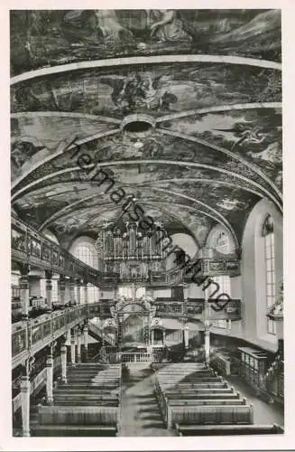 Speyer - Dreifaltigkeitskirche - Orgel - Foto-AK - Verlag Emil Karrer Speyer - Rückseite beschrieben