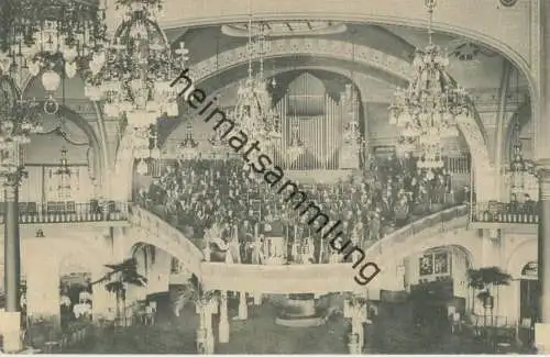 Ostende - Kursaal - Orgel - Rückseite beschrieben