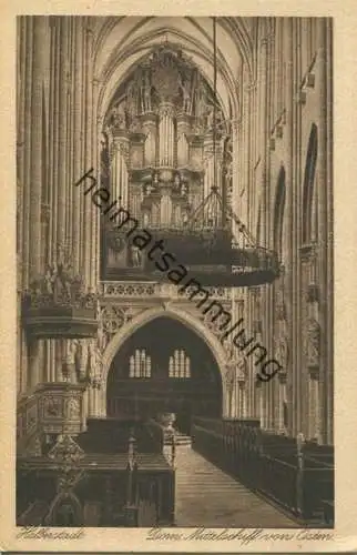 Halberstadt - Dom - Orgel - Verlag R. Lederbogen Halberstadt