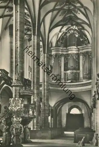 Freiberg - Silbermann-Orgel - keine AK-Einteilung