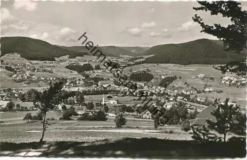Baiersbronn - Panorama - Foto-AK 60er Jahre - Verlag Müller Freudenstadt
