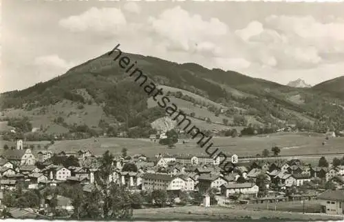 Hausham - Gesamtansicht - Foto-AK 60er Jahre - Verlag Werner Nicolai Hausham