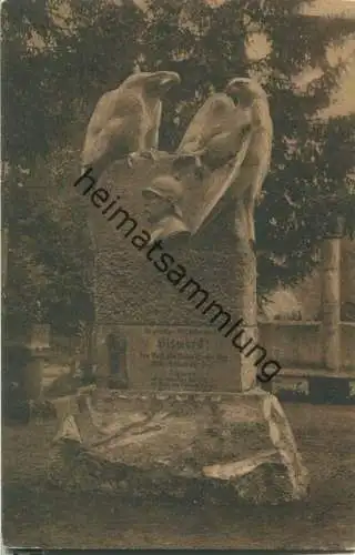 Sachsenwald-Hofriede Aumühle - Bismarck-Denkmal - Verlag J. Schlotfeldt Bergedorf