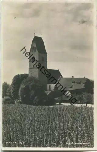 Hagnau am Bodensee - Kirche - Foto-Ansichtskarte - Verlag C. Risch-Lau Bregenz