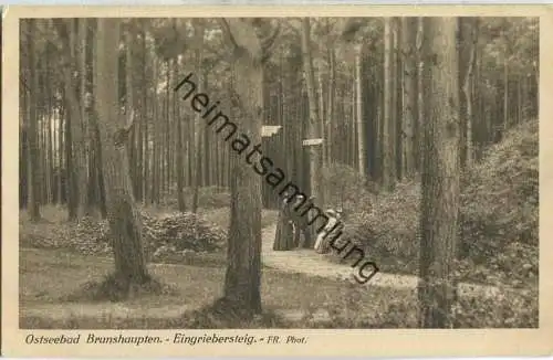 Brunshaupten - Eingriebersteig - Verlag H. Bartelmann Nachf. Brunshaupten