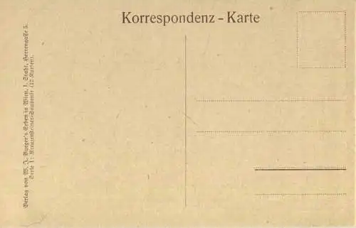 Burg Kreuzenstein - Pfaffenstube - Verlag W. J. Burgers Erben Wien