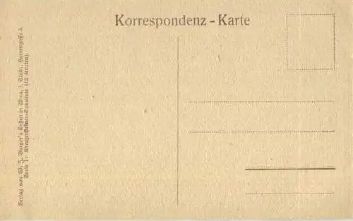 Burg Kreuzenstein - Nordostseite - Verlag W. J. Burgers Erben Wien