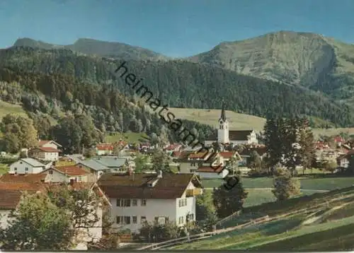 Oberstaufen - AK-Grossformat 60er Jahre - Verlag Schöning & Co Lübeck