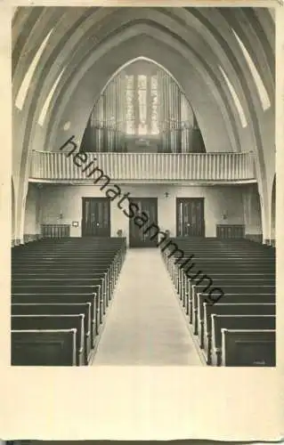 Limburg - Marienkirche - Orgelbühne - Foto-Ansichtskarte - Verlag Pallottiner Limburg