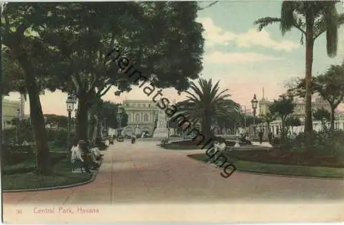 Cuba - Havana - Central Park - Verlag Harris Bros. Co Habana
