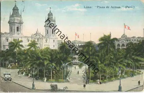 Peru - Lima - Plaza de Armas - Verlag Luis Sablich Callao