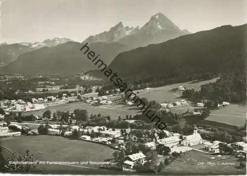 Bischofswiesen - Foto-AK Grossformat 60er Jahre - Verlag L. Ammon Berchtesgaden
