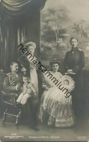 Preussen - Hohenzollern-Glück - Verlag Gust. Liersch Berlin 1908
