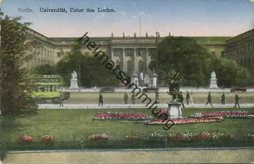Berlin - Unter den Linden - Universität - Verlag Max O'Brien