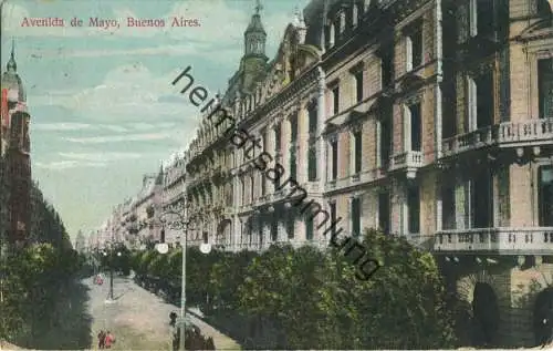 Buenos Aires - Avenida de Mayo - Verlag Carmelo Ibarra Buenos Aires