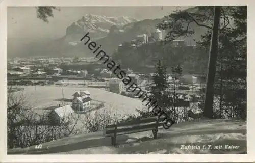 Kufstein - Kaiser - Foto-AK gel. 1942