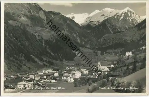 Matrei in Osttirol - Gesamtansicht - Foto-Ansichtskarte