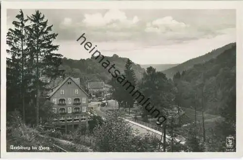 Treseburg - Teilansicht - Foto-Ansichtskarte - Verlag Klinke & Co. Berlin