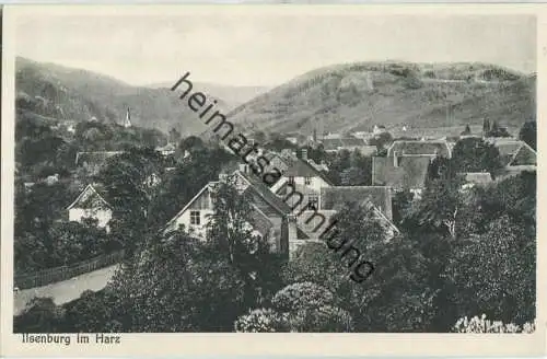 Ilsenburg - Teilansicht - Verlag R. Lederbogen Halberstadt