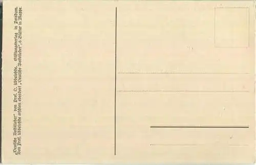 In einem kühlen Grunde - Deutsche Volkslieder - Künstlerkarte signiert Otto Ubbelohde - Verlag Stiftungsverlag Potsdam