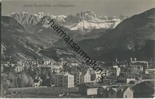 Bozen - Gries - Rosengarten - Verlag Lorenz Fränzl München