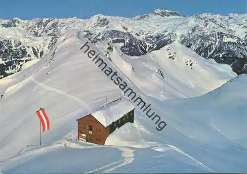 Wormser Hütte gegen Rote Wand - AK Grossformat