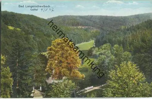 Bad Langenschwalbach - Golftal - AK 20er Jahre