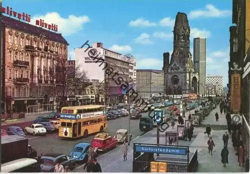 Berlin - Kurfürstendamm - BVG-Bus - Verlag Krüger