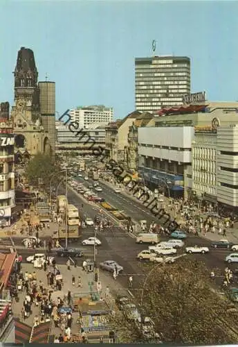 Berlin - Kurfürstendamm - Wertheim - Verlag Kunst und Bild Berlin