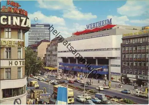 Berlin - Kurfürstendamm - BVG-Bus - Wertheim - Verlag Andres + Co Berlin