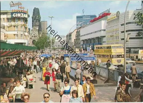 Berlin - Kurfürstendamm - BVG-Bus - Verlag Kunst und Bild Berlin