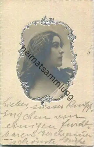 Frauenportrait - Verlag F. Manger Köln