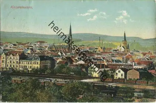 Kaiserslautern -  Eisenbahn - Verlag E. Hartmann Strassburg