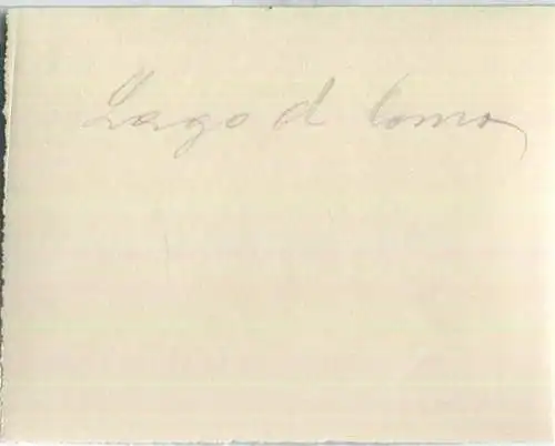 Lago di Como - Foto ca. 10,5 cm x 8,5 cm - um 1900